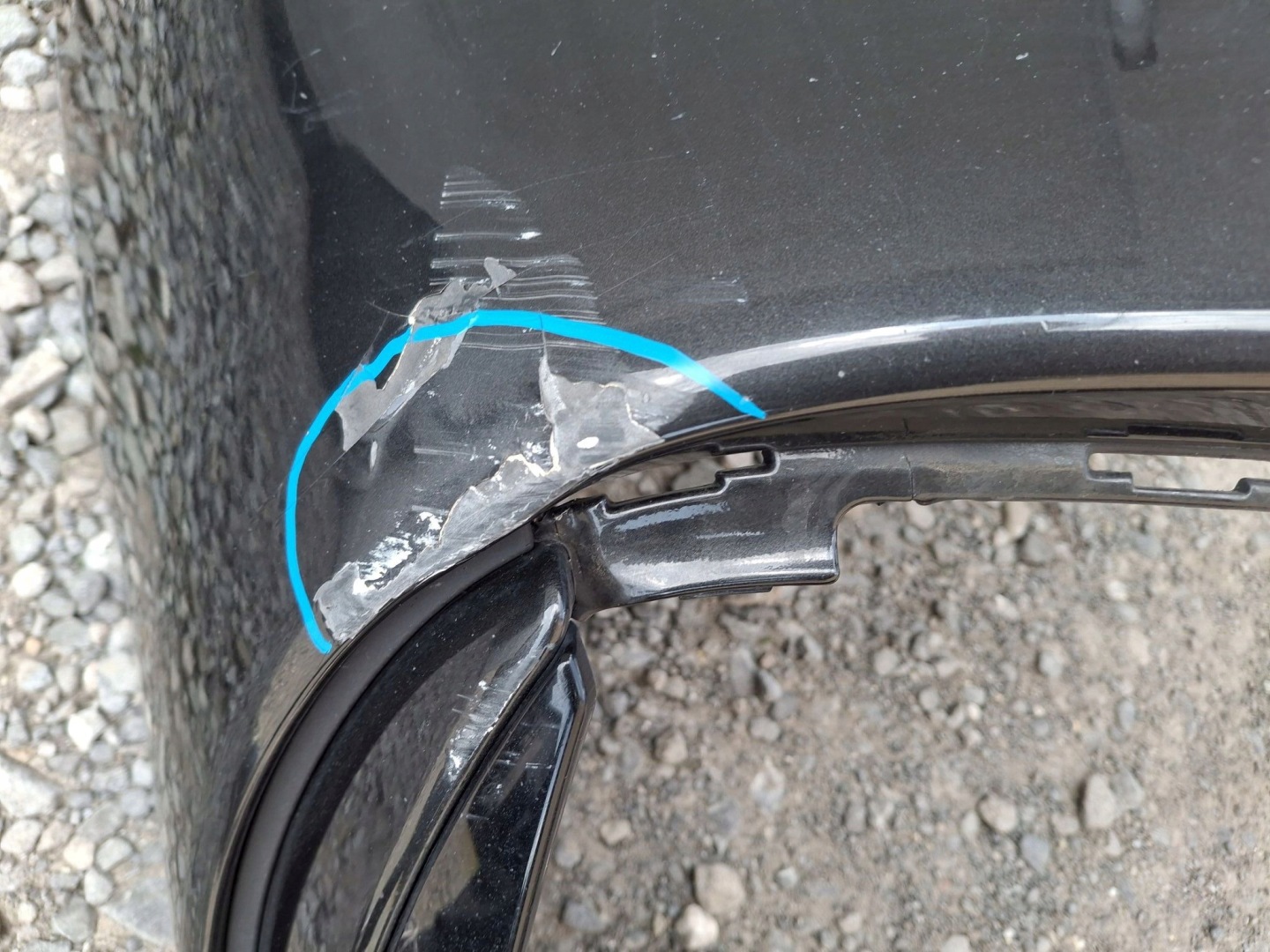 front bumper MERCEDES C-KLASA W206 AMG 2021R->