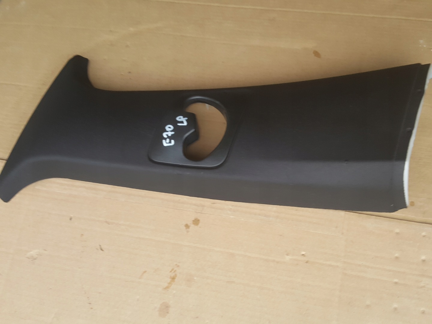 cover cover side SLUPKA B left BMW X5 E70 M black, OE