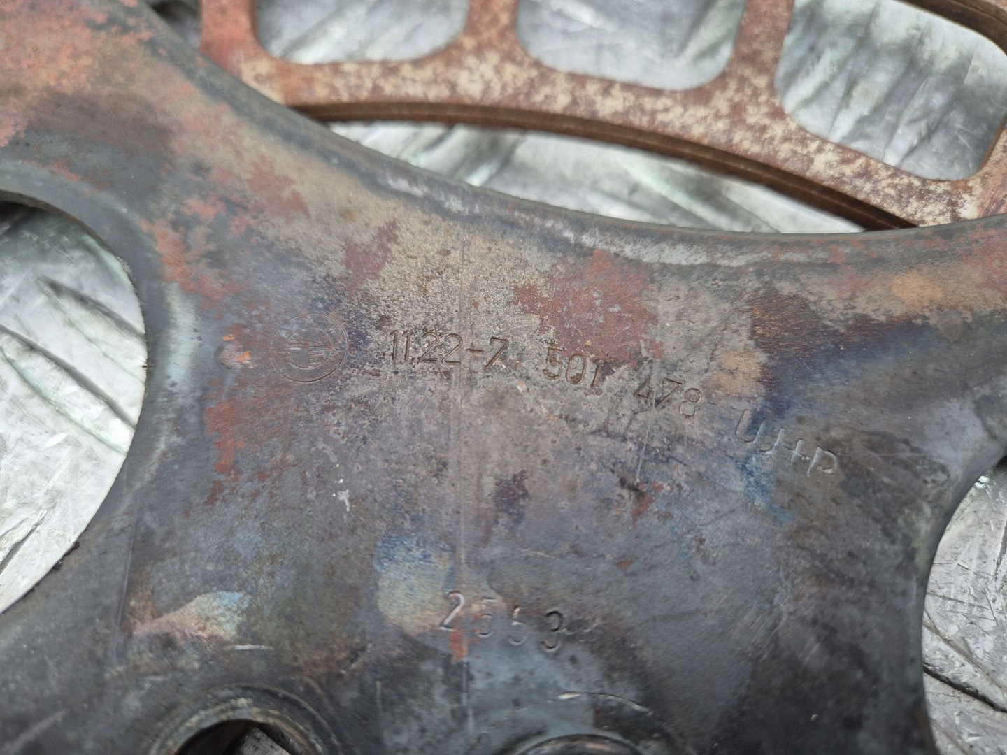 wheel flywheel BMW 7 E65 E66 750i 7501478 N62B48B