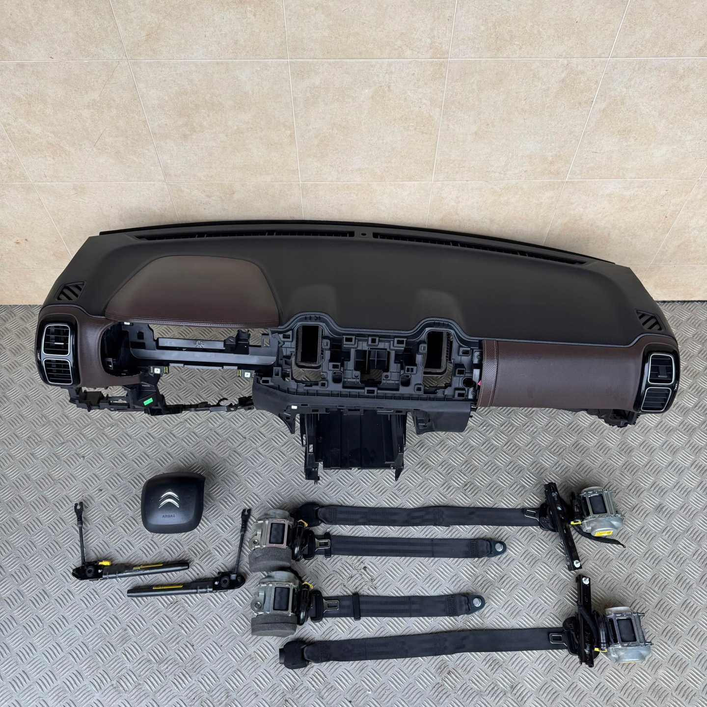 dashboard complete airbag console tension belts cockpit C5 AIRCROSS 2019 ROK