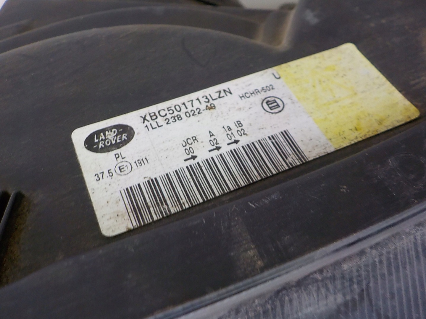 RANGE ROVER L320 XENON light left front front XBC501713LZN