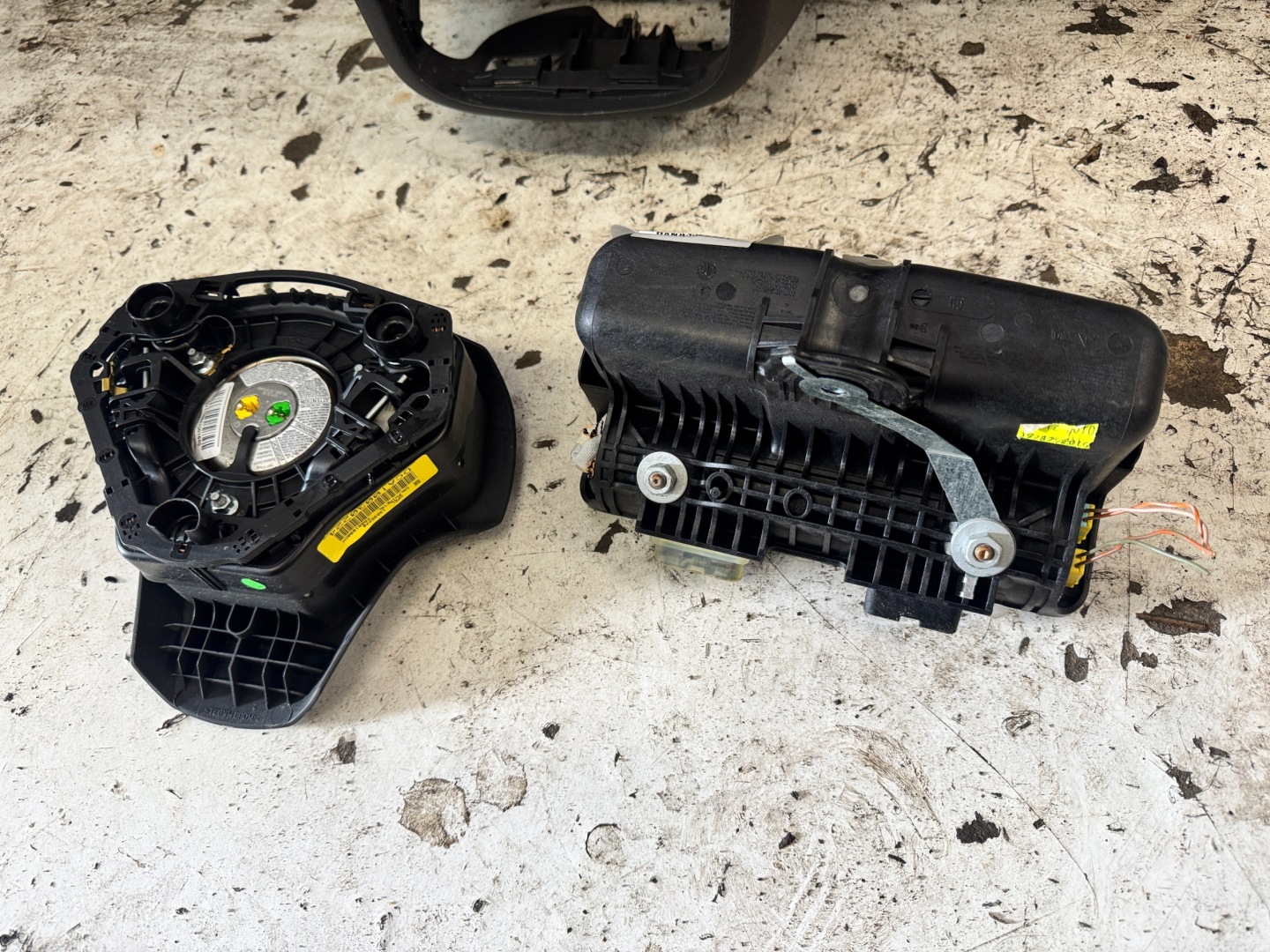 OPEL CORSA D LIFT dashboard console airbags original