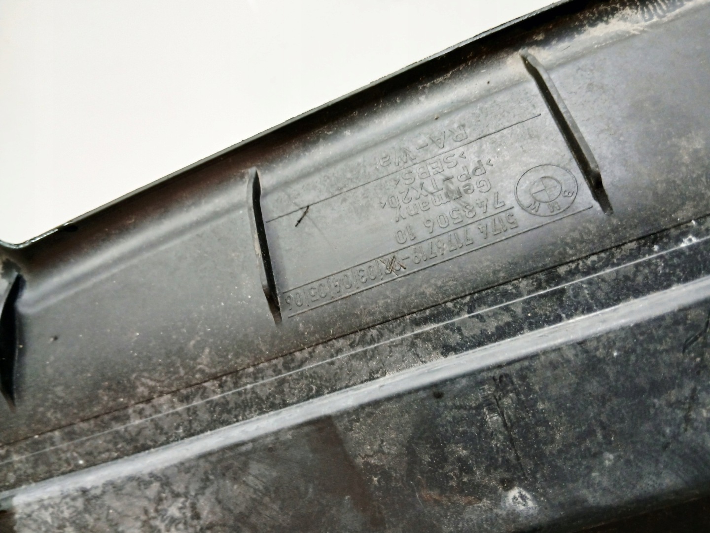 levegővezető BMW E60 E61 N53 OE 7176719 (0001058)