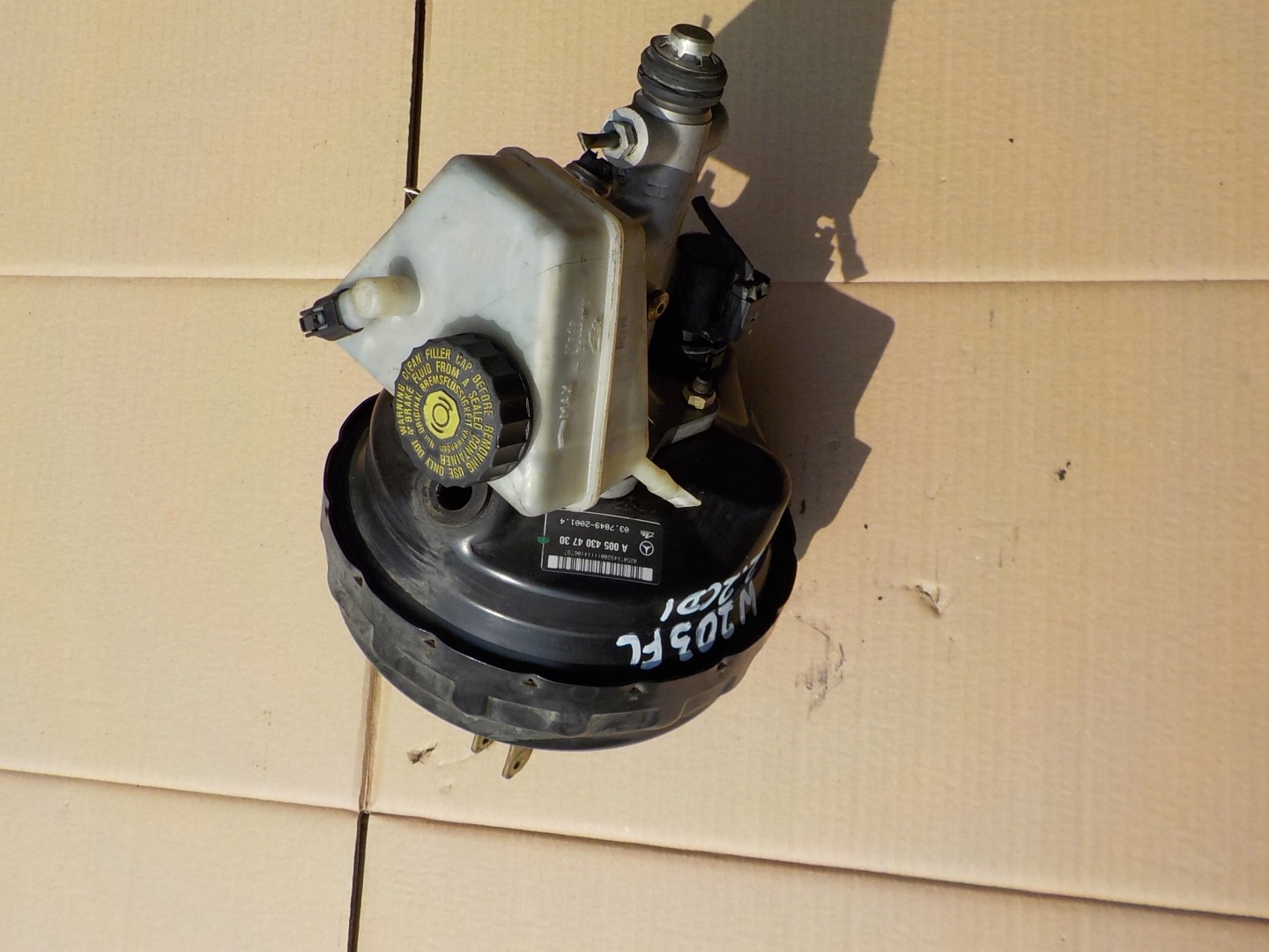 servo Servofreno mercedes w203 2,2 cdi
