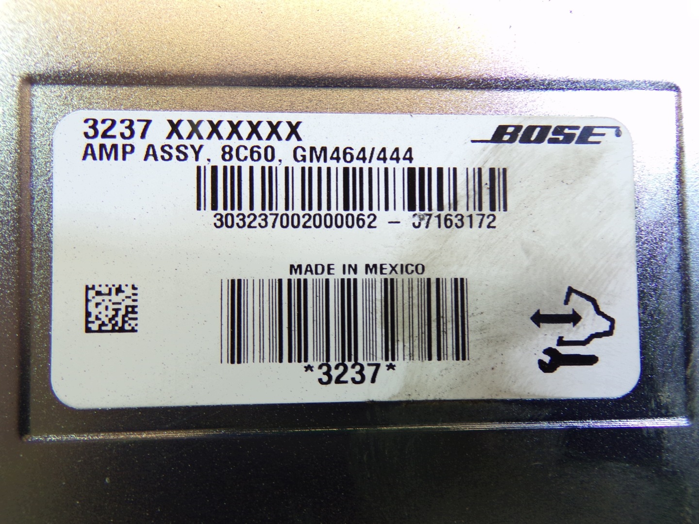 amplifier AUDIO CADILLAC BLS 3294981