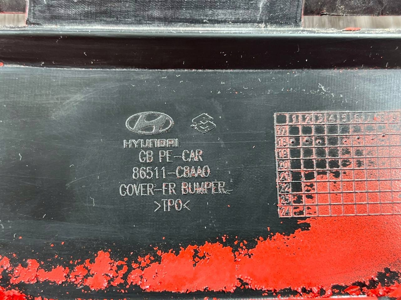 HYUNDAI I20 II LIFT 2018-2020 paraurti anteriore 86511-C8AA0
