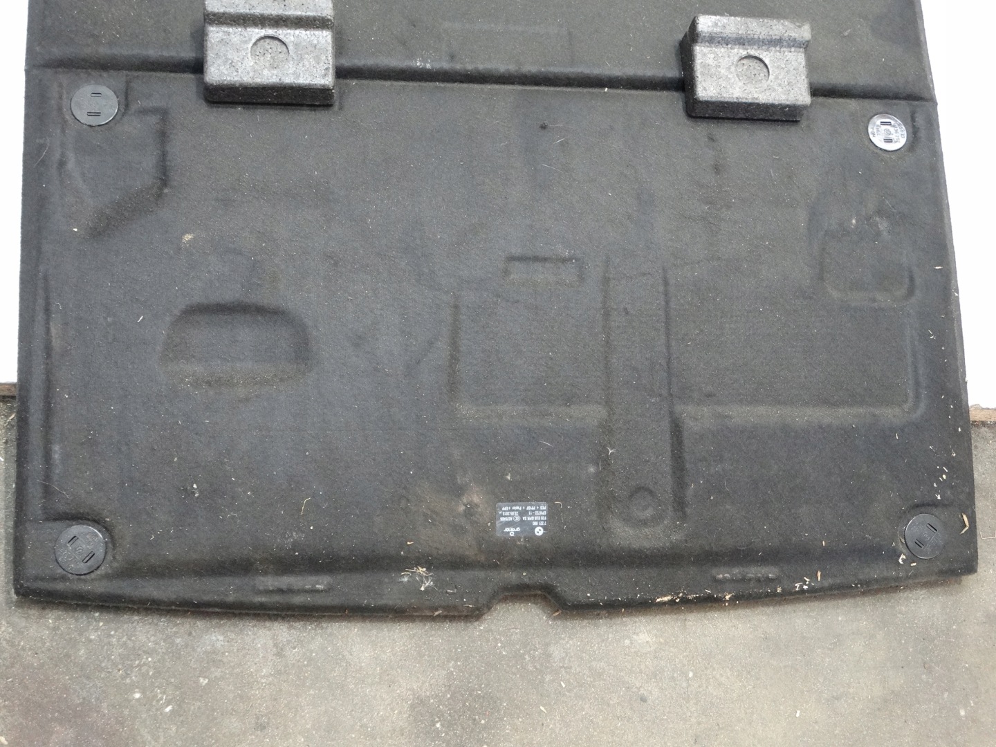 mats floor boot BMW 1 F20 2013R. 7221880