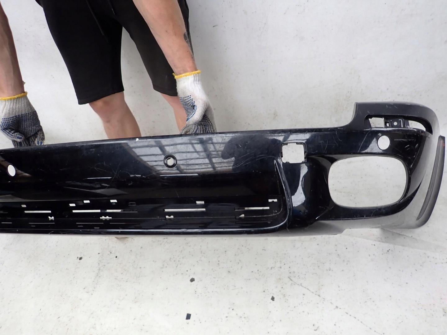 BMW X5 E70 06-13 m-packet bumper rear part rear PDC