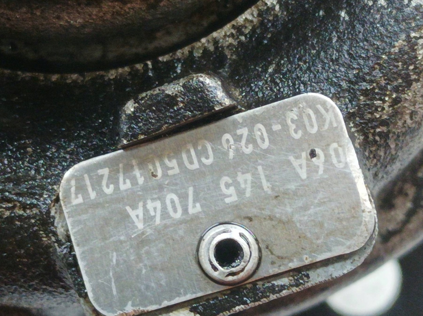 turbo 06A145704A 1.8 20V Audi A3 e (1996-2003) 8L