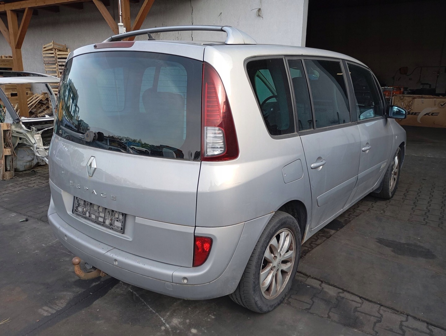 RENAULT ESPACE IV 4 front bumper fender bonnet light XENON radiator TEA19