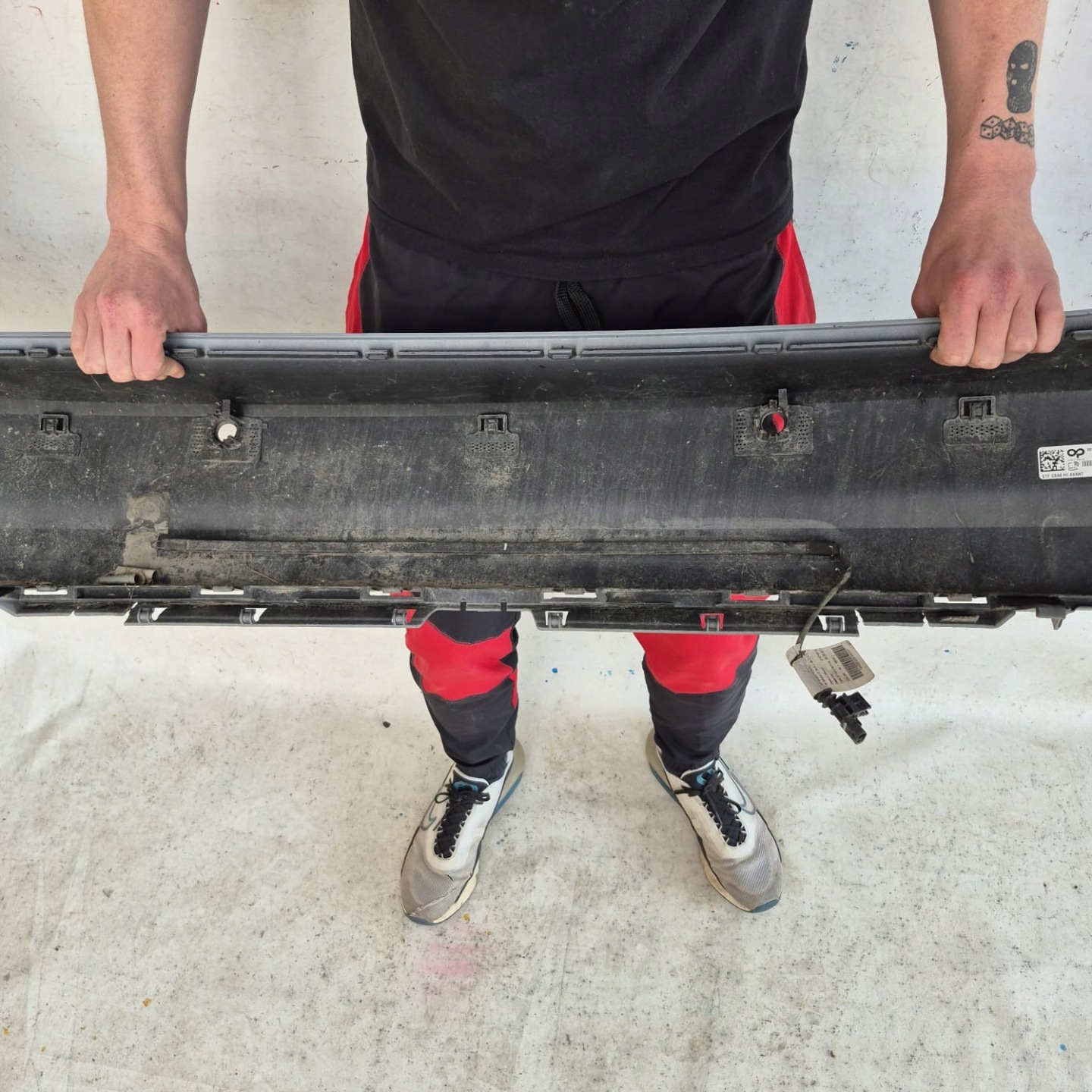 AUDI A6 C8 4K KOMBI 18-25 bumper rear part rear 6XPDC