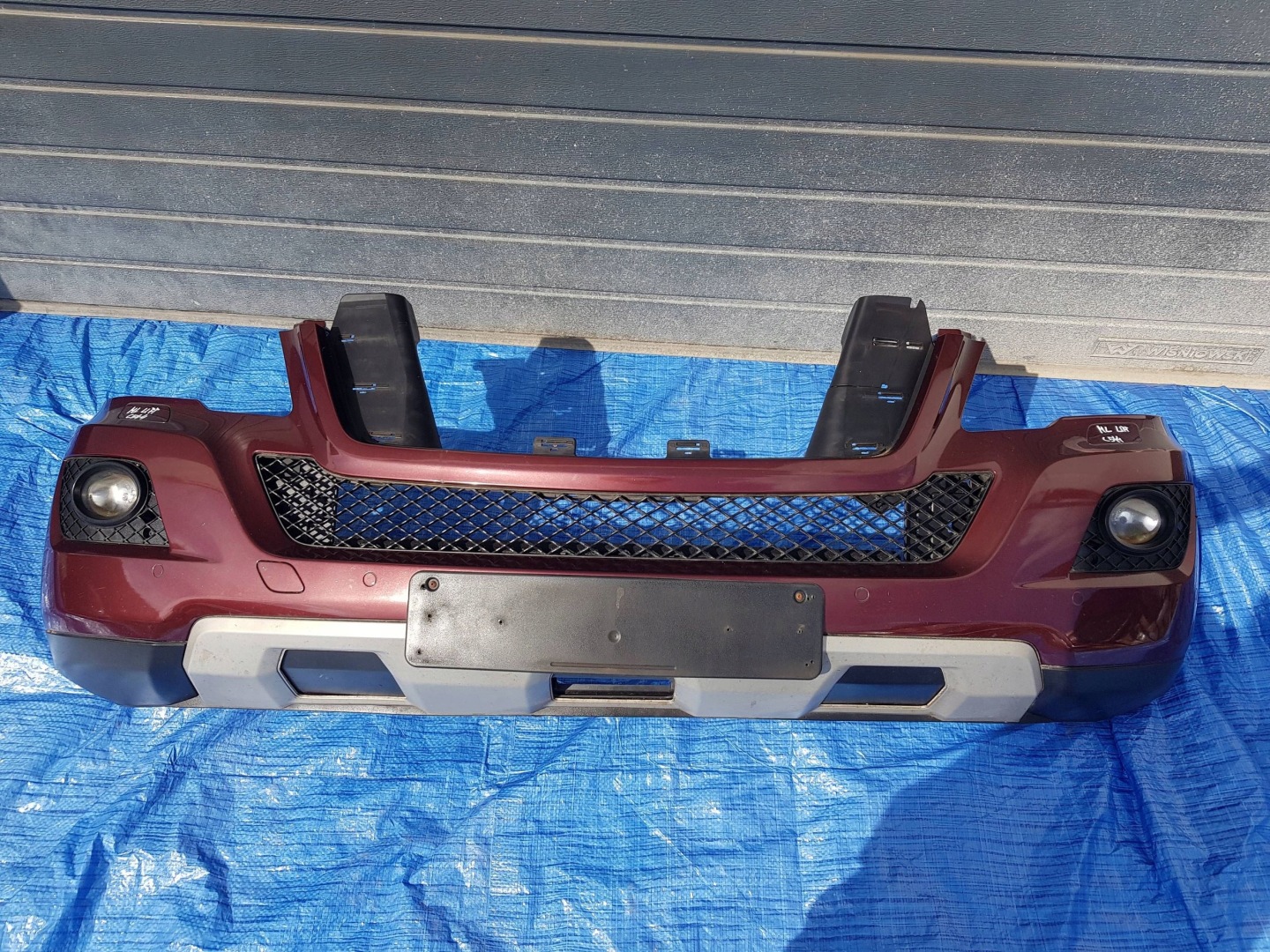 bumper front front MERCEDES ML W164 LIFT C544 544 XENON