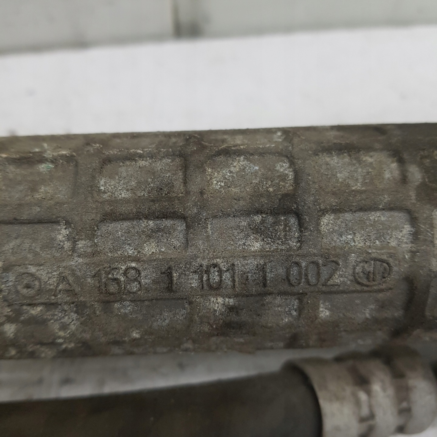control MERCEDES-BENZ A KLASA W168 A16811011002