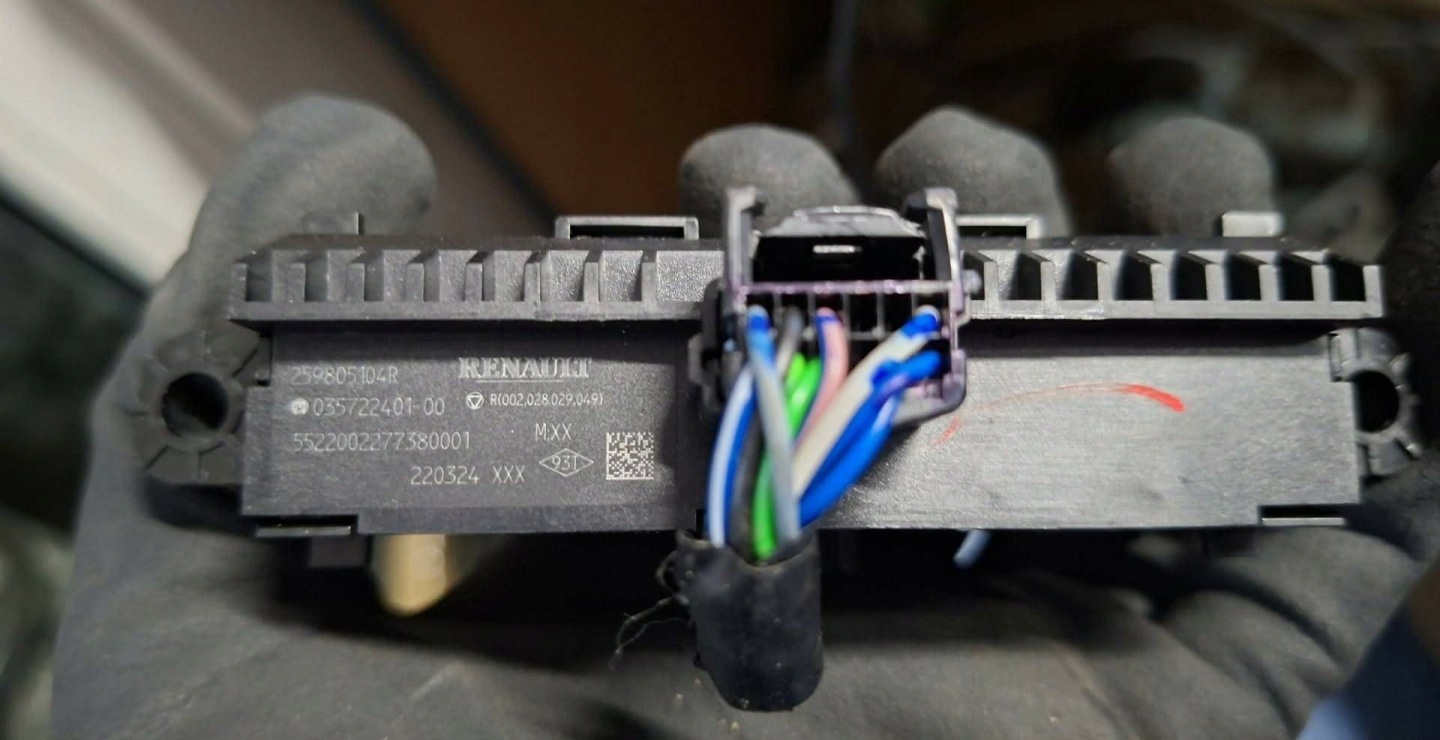 Panel switch Renault Kangoo III 259805104R