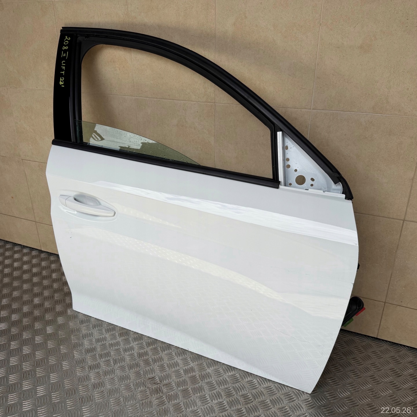 door complete front right PEUGEOT 208 II LIFT 2023 ROK