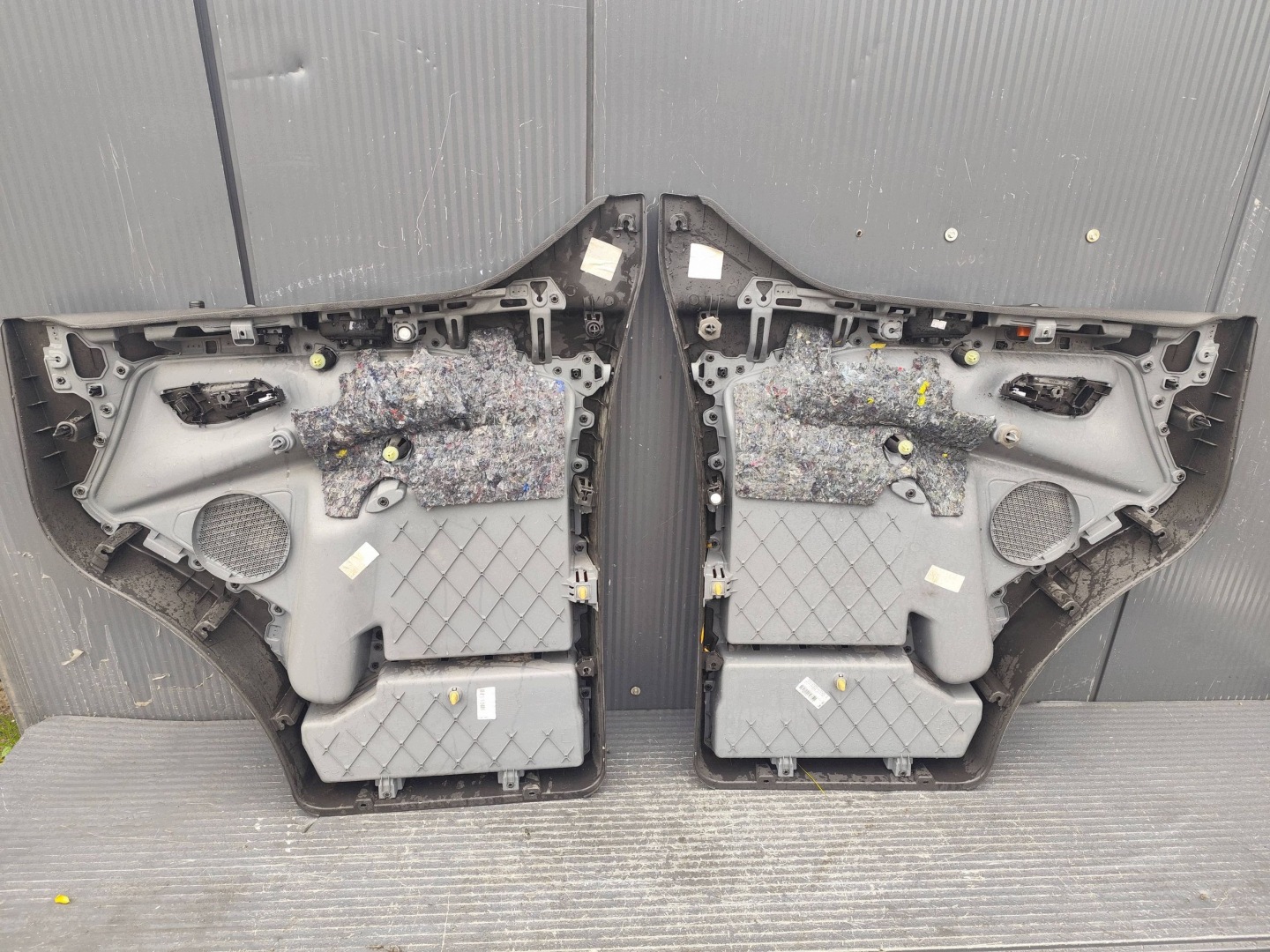 FORD TRANSIT CUSTOM side upholstery door front right left KOMPLET