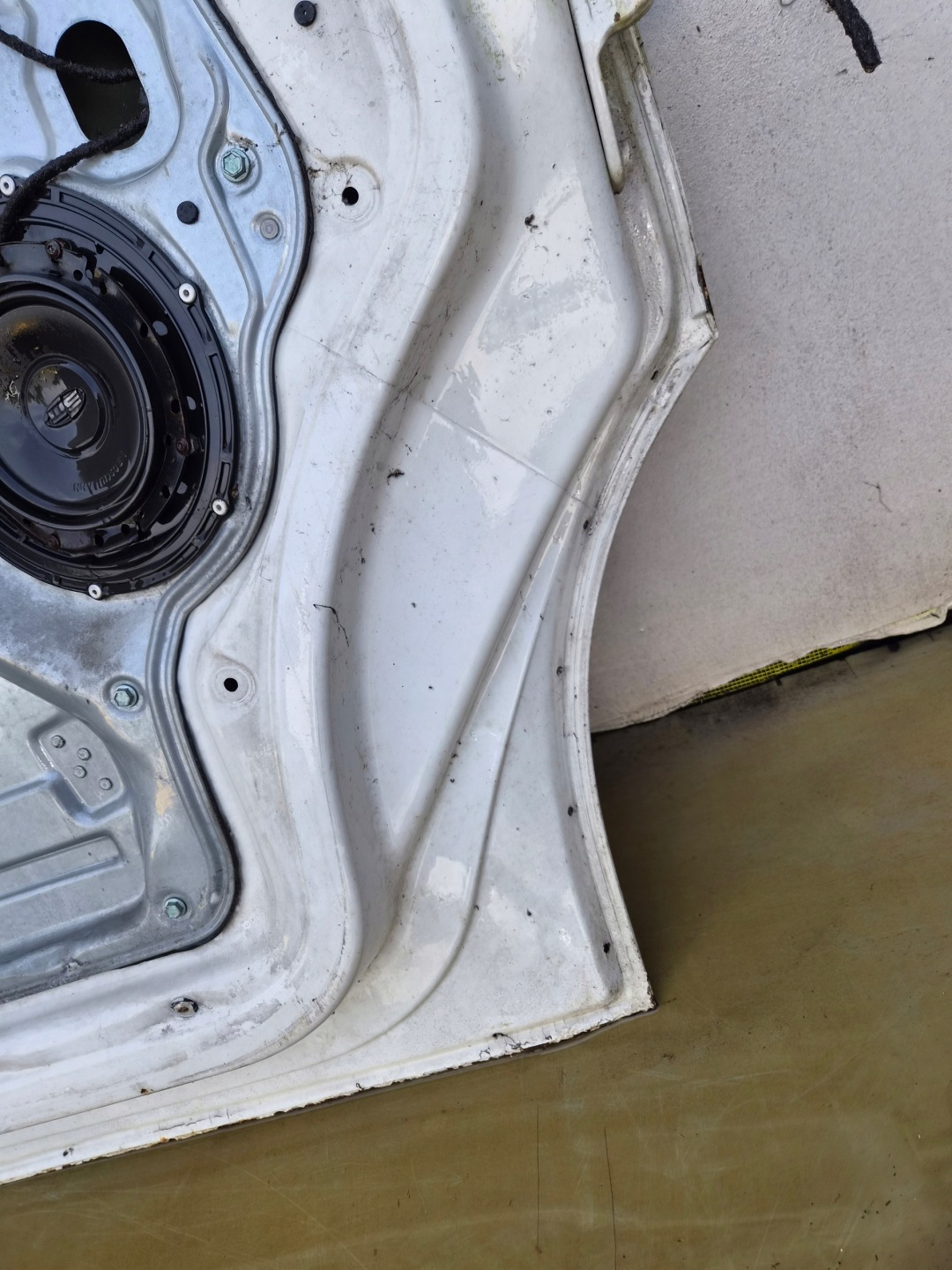 door front left VW T5 T5 LIFT front kierowca/ driver´s biale