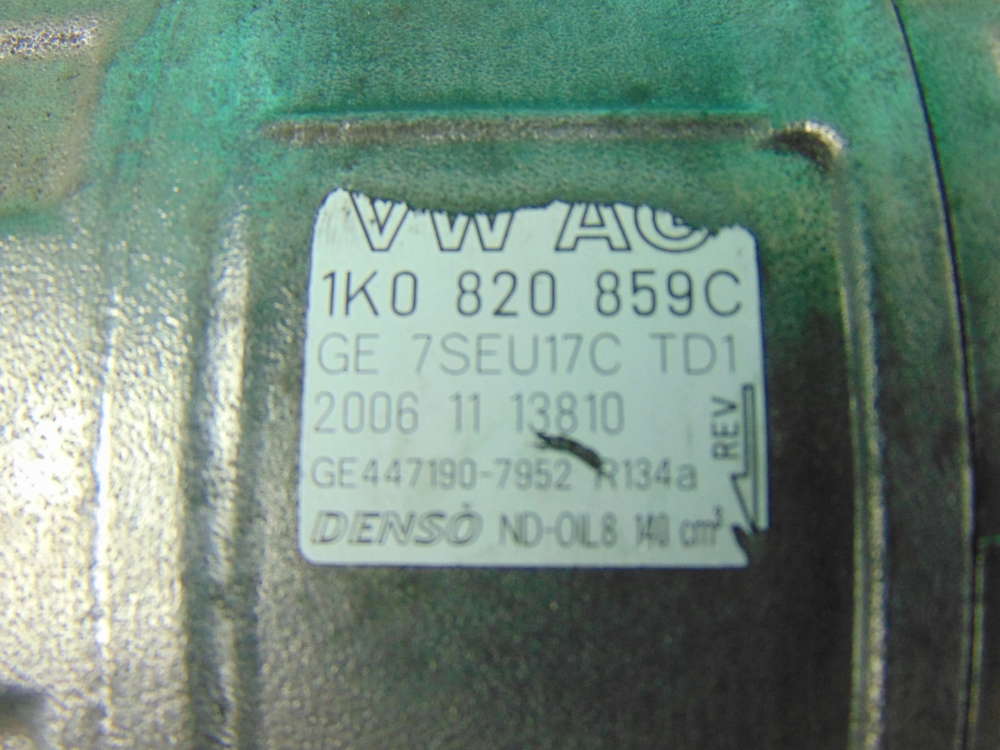 kompresor klimatizaci 1K0820859C 2,0FSI 2,0TFSI