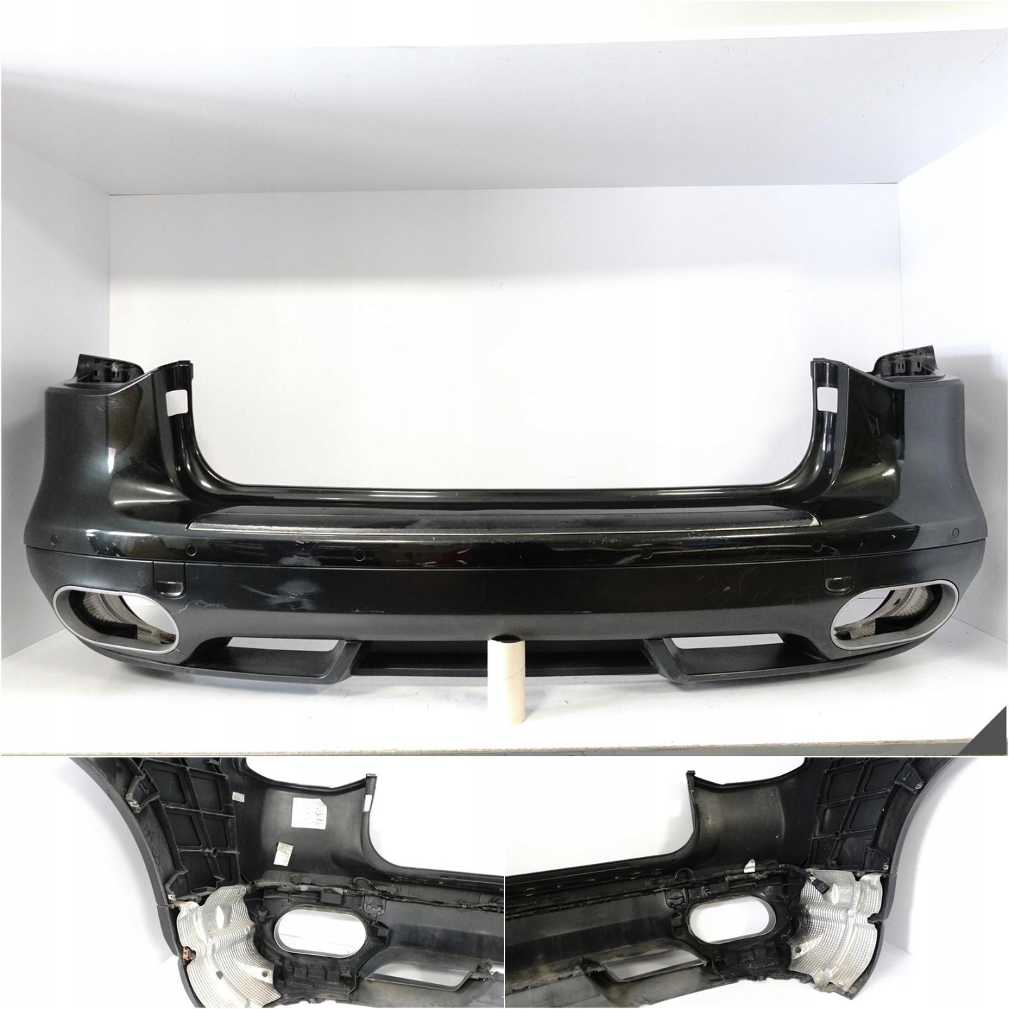 PORSCHE CAYENNE 7L5 955 LIFT 07-10 TURBO GTS bumper SPOILER diffuser rear part