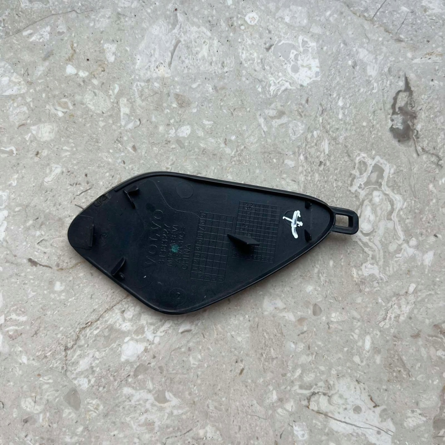 VOLVO S90 V90 2016->towing hook cap bumper front 31383227