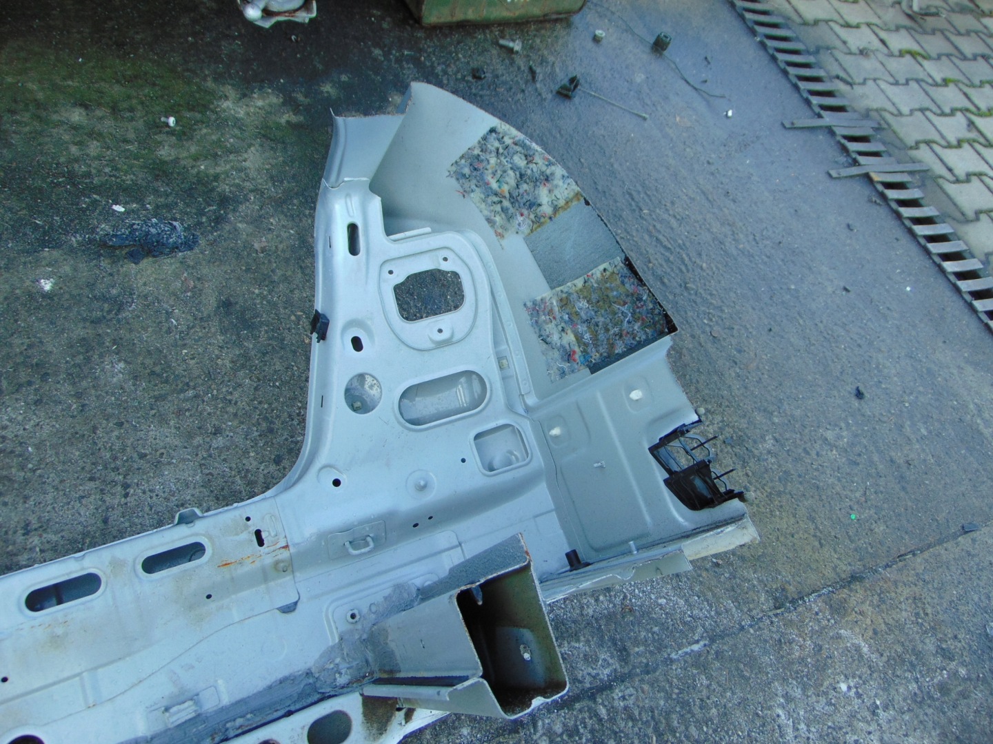 VW PASSAT B6 3C sedan rear panel rear LA7W
