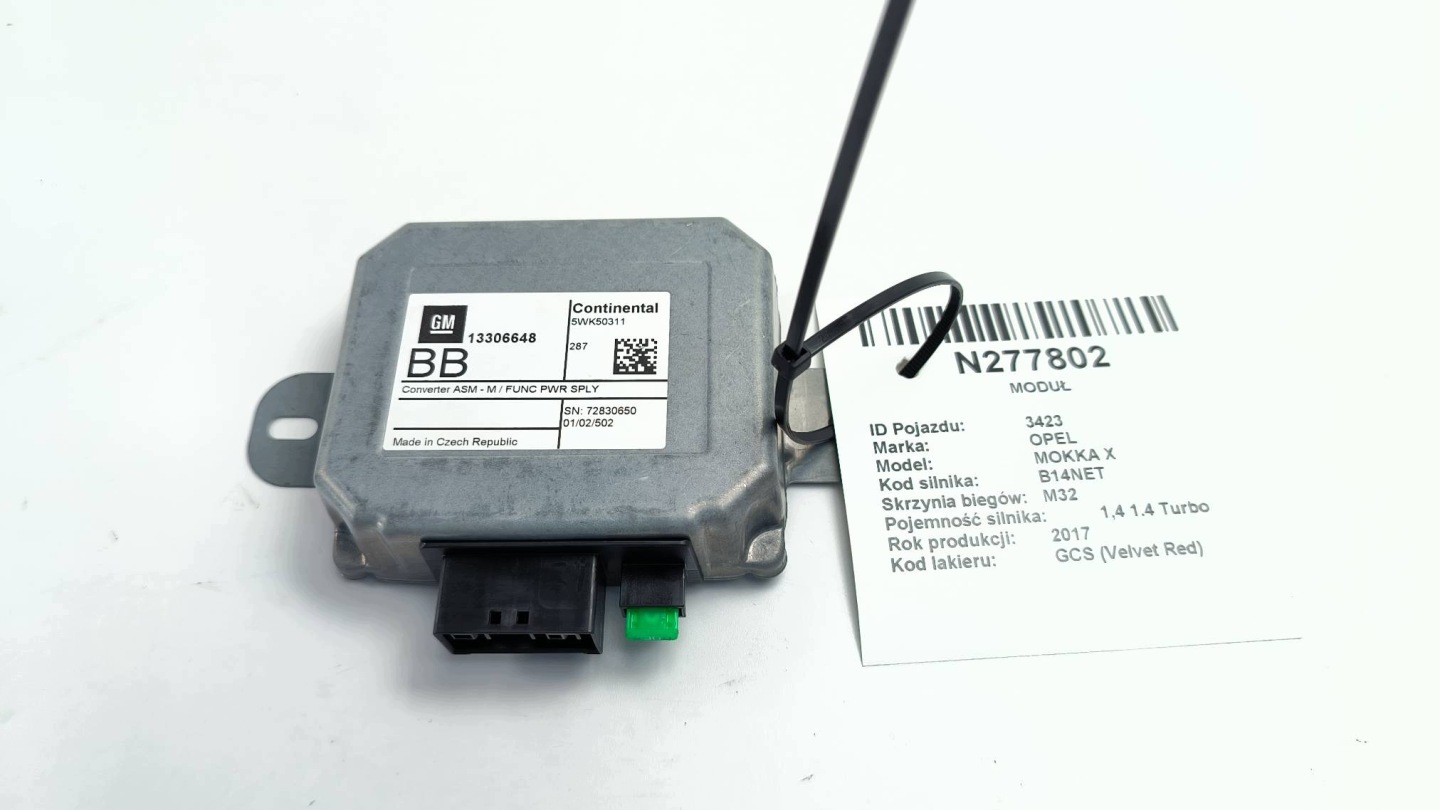 modul 13306648 navigáció OPEL MOKKA X