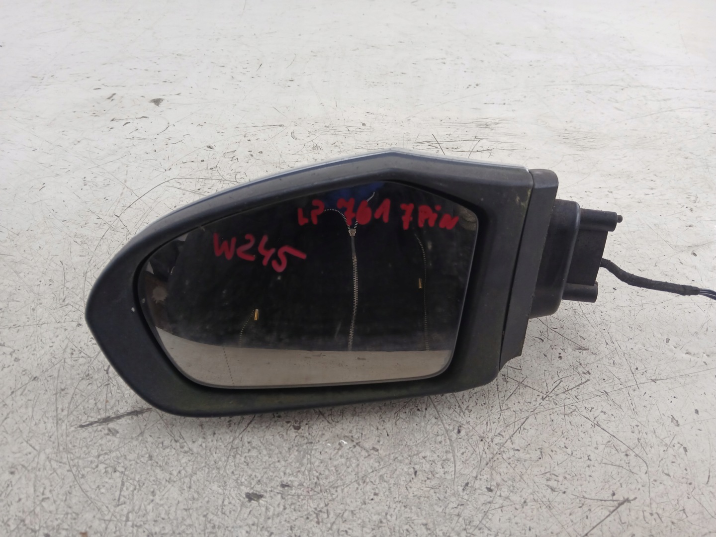 MERCEDES W245 mirror left 761 7 PIN PRZEDLIFT