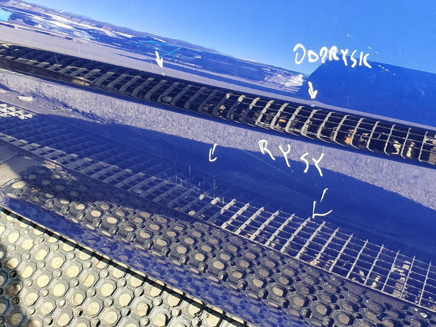 FORD FIESTA MK7 LIFT 2012-2017 3D door left DEEP IMPACT BLUE