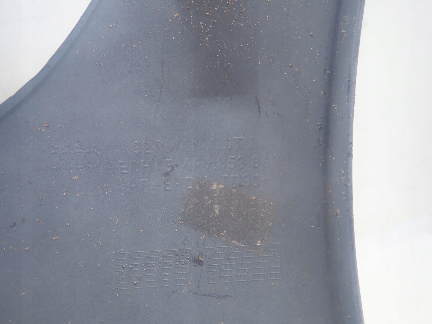 AUDI A6 C6 06-08 ALLROAD threshold right moulding right