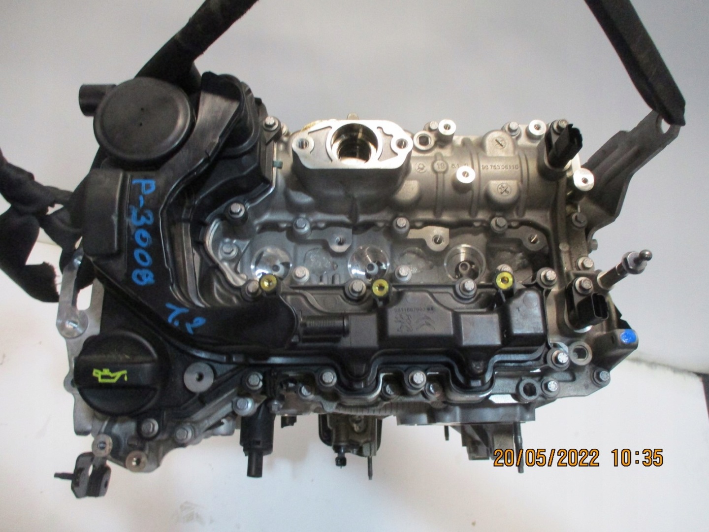 engine motor PEUGEOT 2008 II 1.2 THP 10XVAW