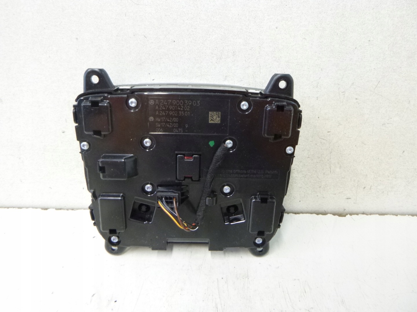 switch control panel IDRIVE Mercedes W177
