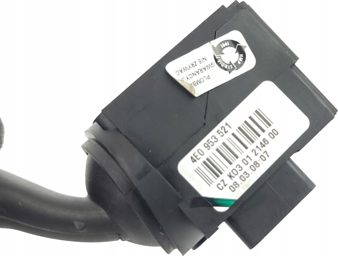 AUDI A6 C6 Q7 4L A4 B6 B7 MANETKA switch TEMPOMAT 4E0953521