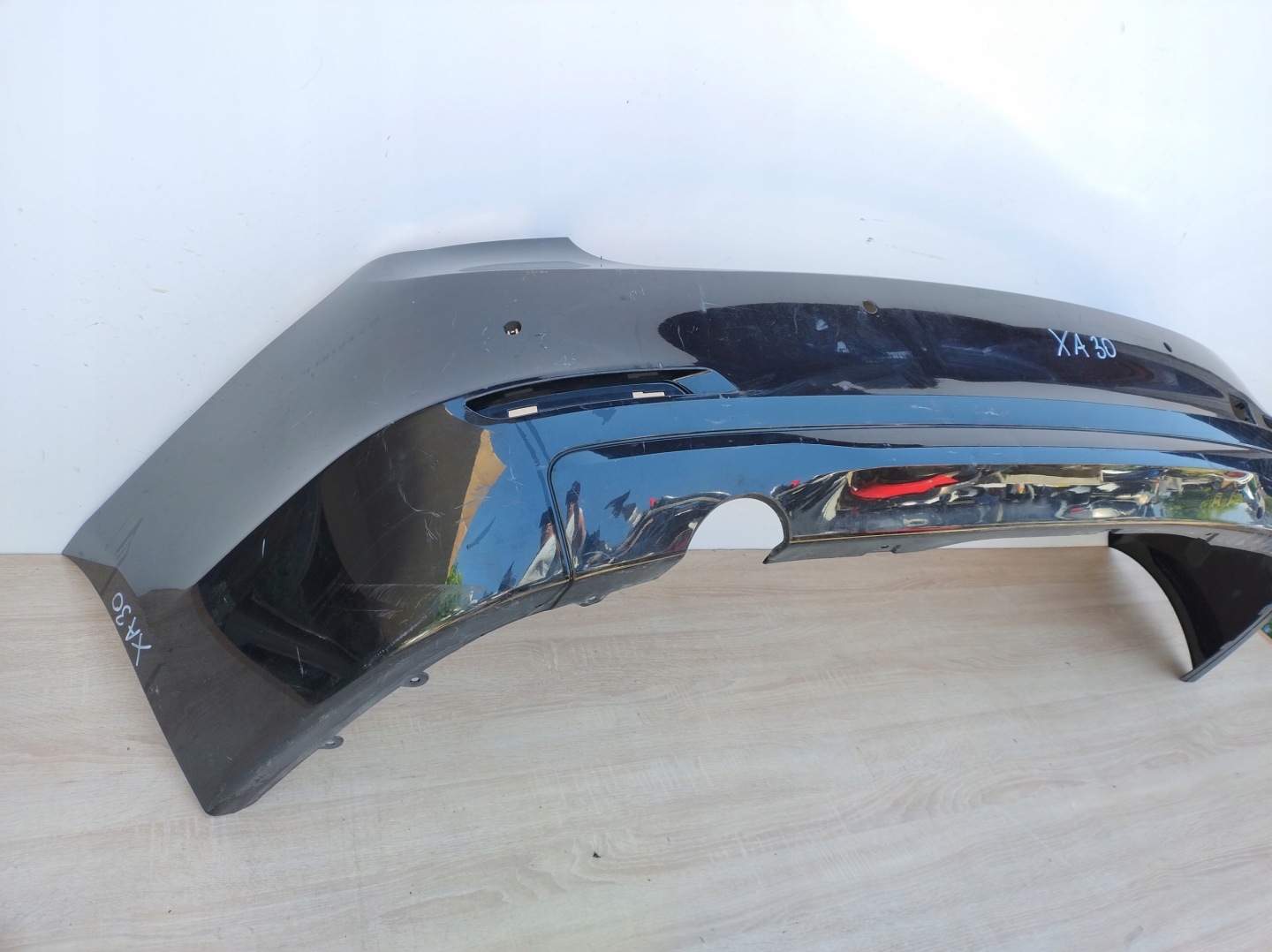 BMW 3 F30 bumper rear part rear below 4 sensors