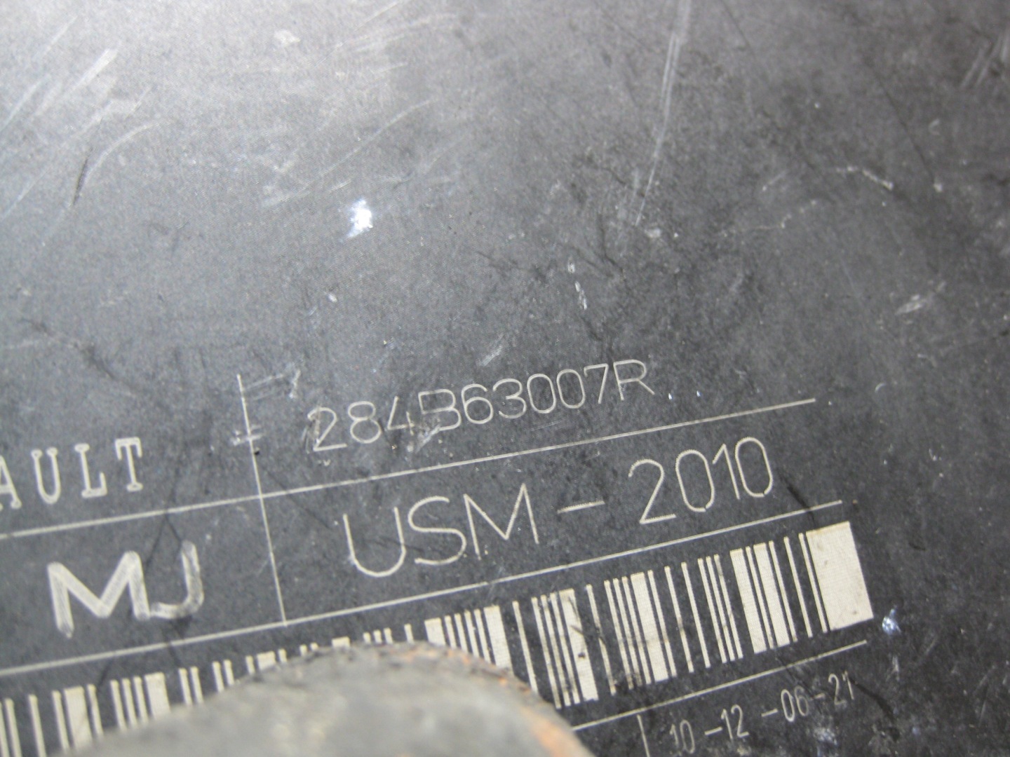 RENAULT MASTER III IV LIFT module control unit compartment USM 284B63007R