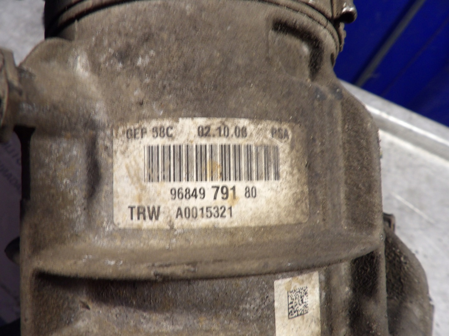 PEUGEOT 308 E POMPA SERVOSTERZO 9684979180 TRW A0015321