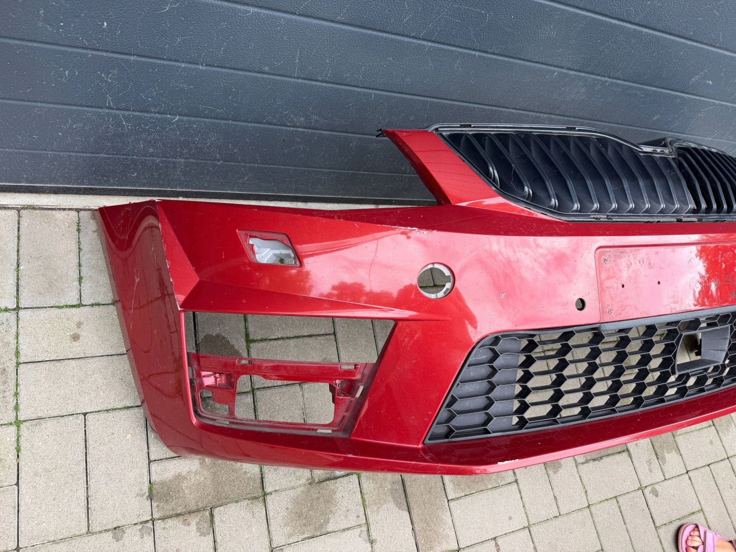 Skoda Octavia 3 III 14- RS bumper front front