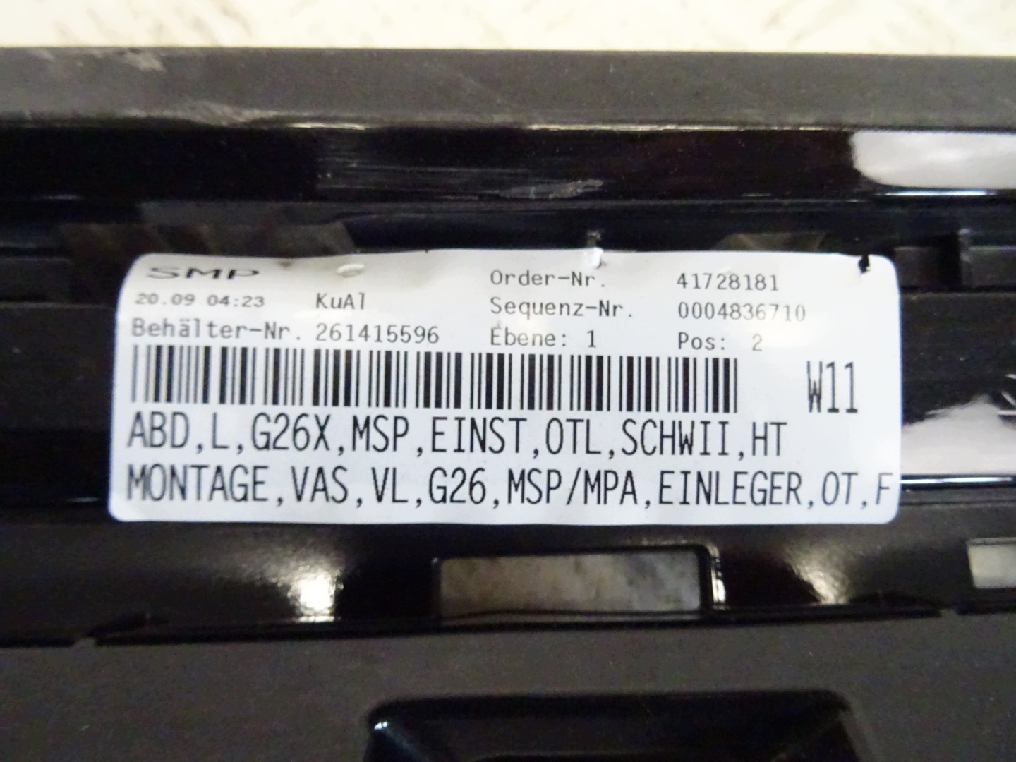 moulding threshold left BMW I4 G26 m-packet 51778078579