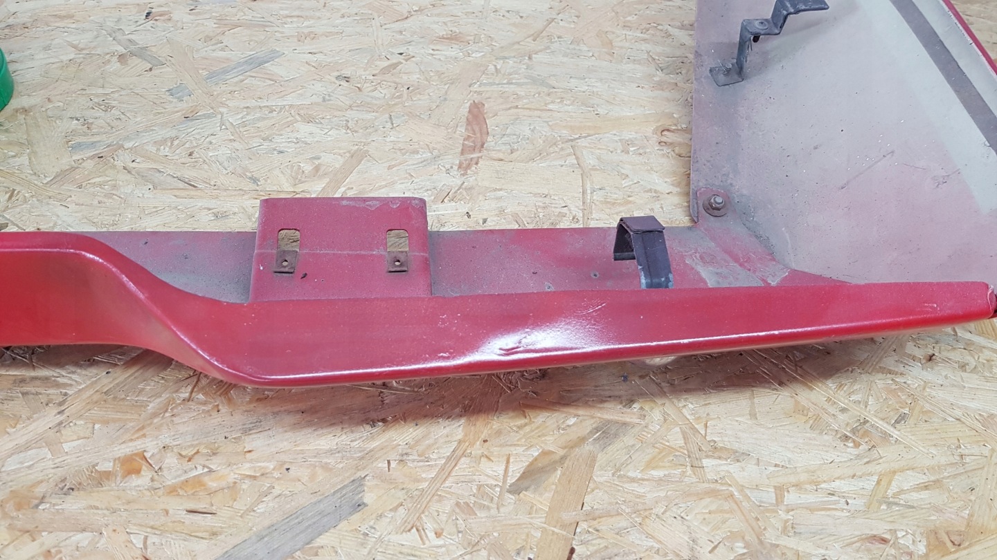 MITSUBISHI L200 2006 - accessories bumper rear part 0734
