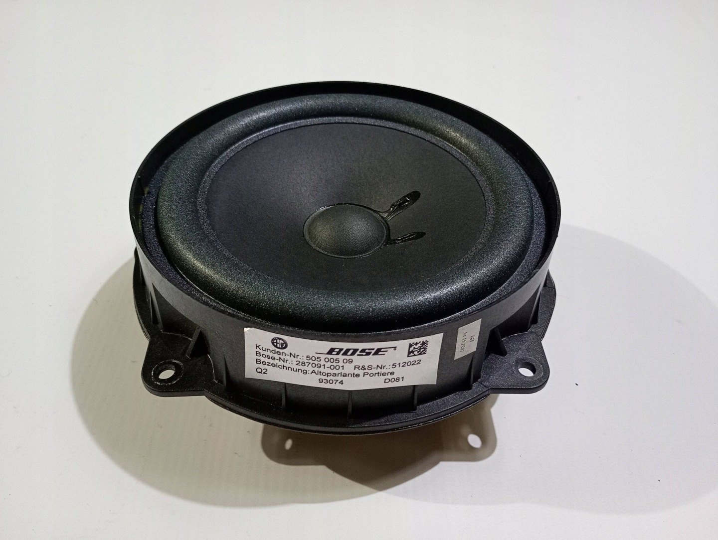 speaker door przednich BOSE right left Maserati GranTurismo 2008