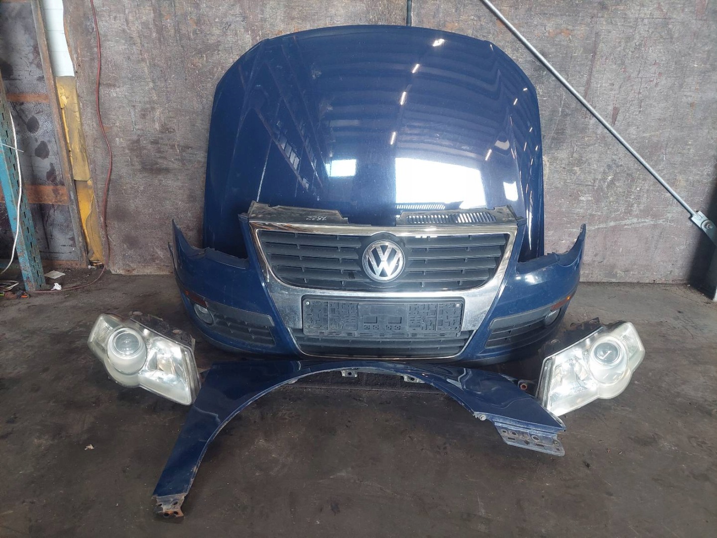 complete front bonnet bumper VOLKSWAGEN PASSAT B6 LA5E ID: 238279