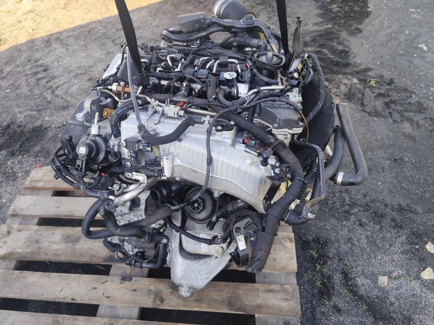 AUDI Q5 II 80A 2.0 TDI engine complete DTP DEMONTAZ