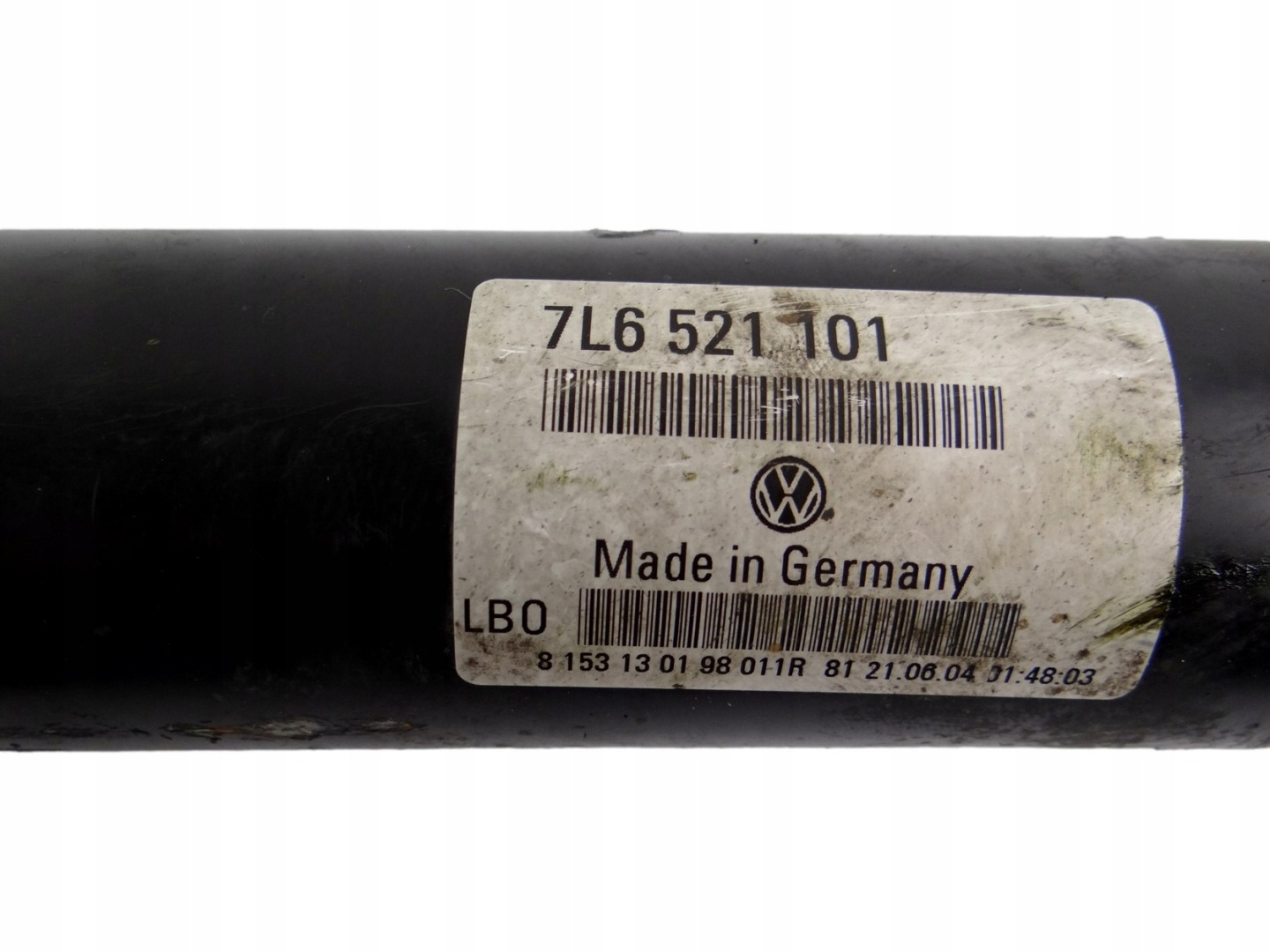 cardan VOLKSWAGEN TOUAREG 7L6 521 101