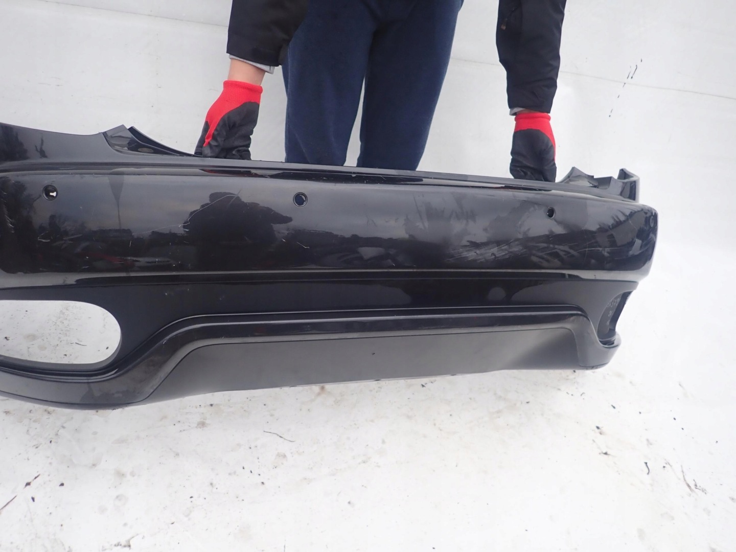 MASERATI GRANTURISMO 07-> bumper rear part rear PDC