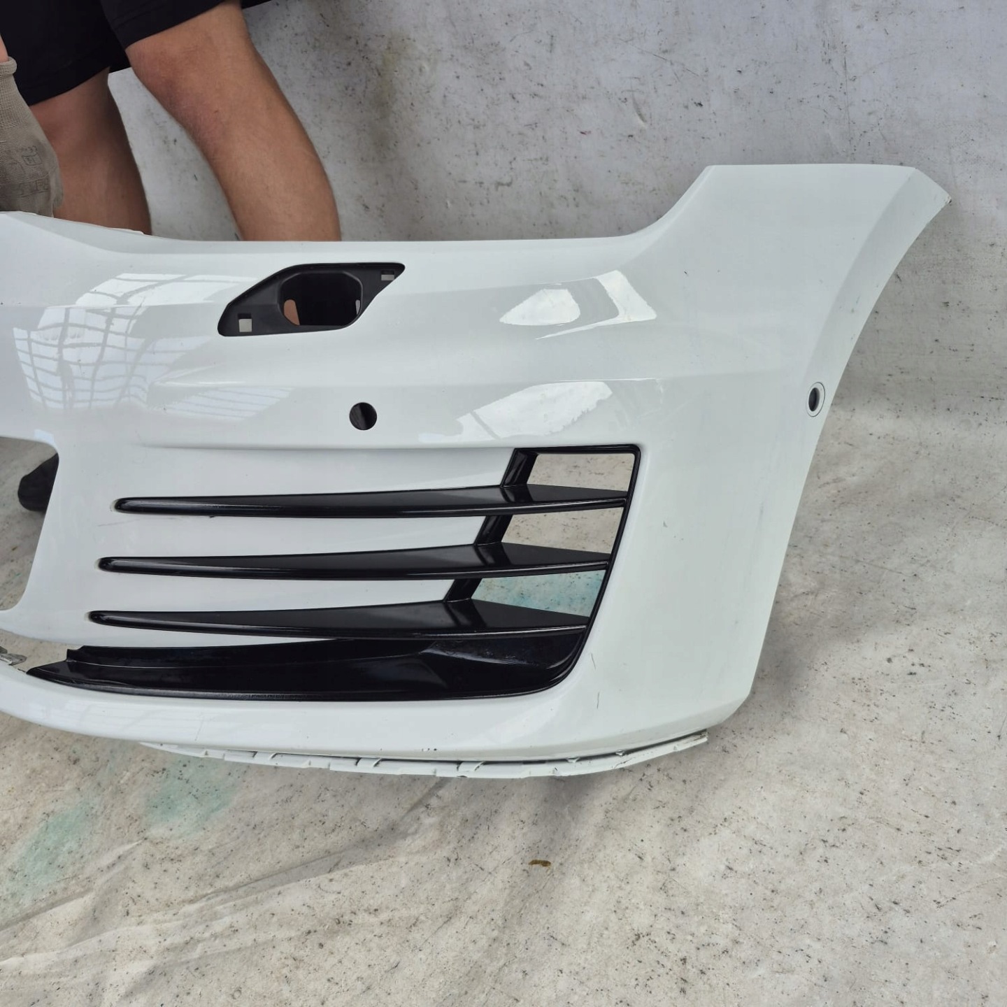 VW GOLF VII 7 GTI 12-16 bumper front front 6XPDC SPR 5G0807221L