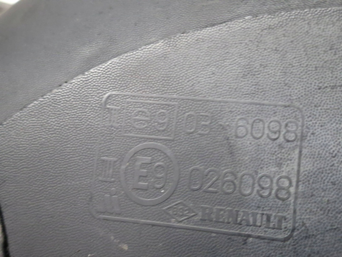 mirror exterior right RENAULT LAGUNA III 8 PIN 2007