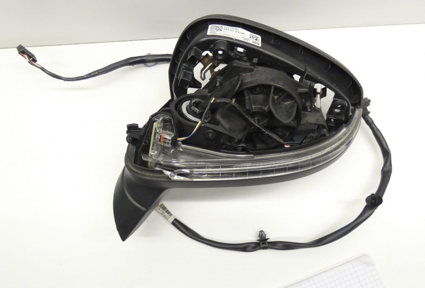 AUDI A5 8W88574099B9 5 vertical 2016- mirror left exterior