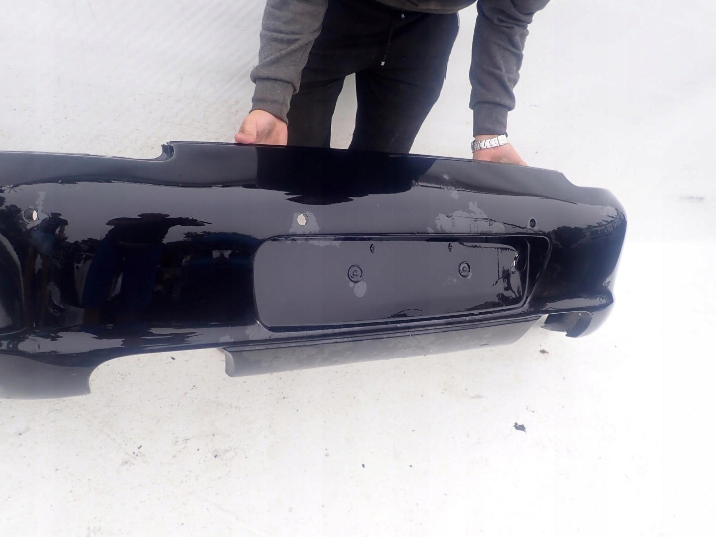 PORSCHE 911 997 04-08 bumper rear part rear PDC