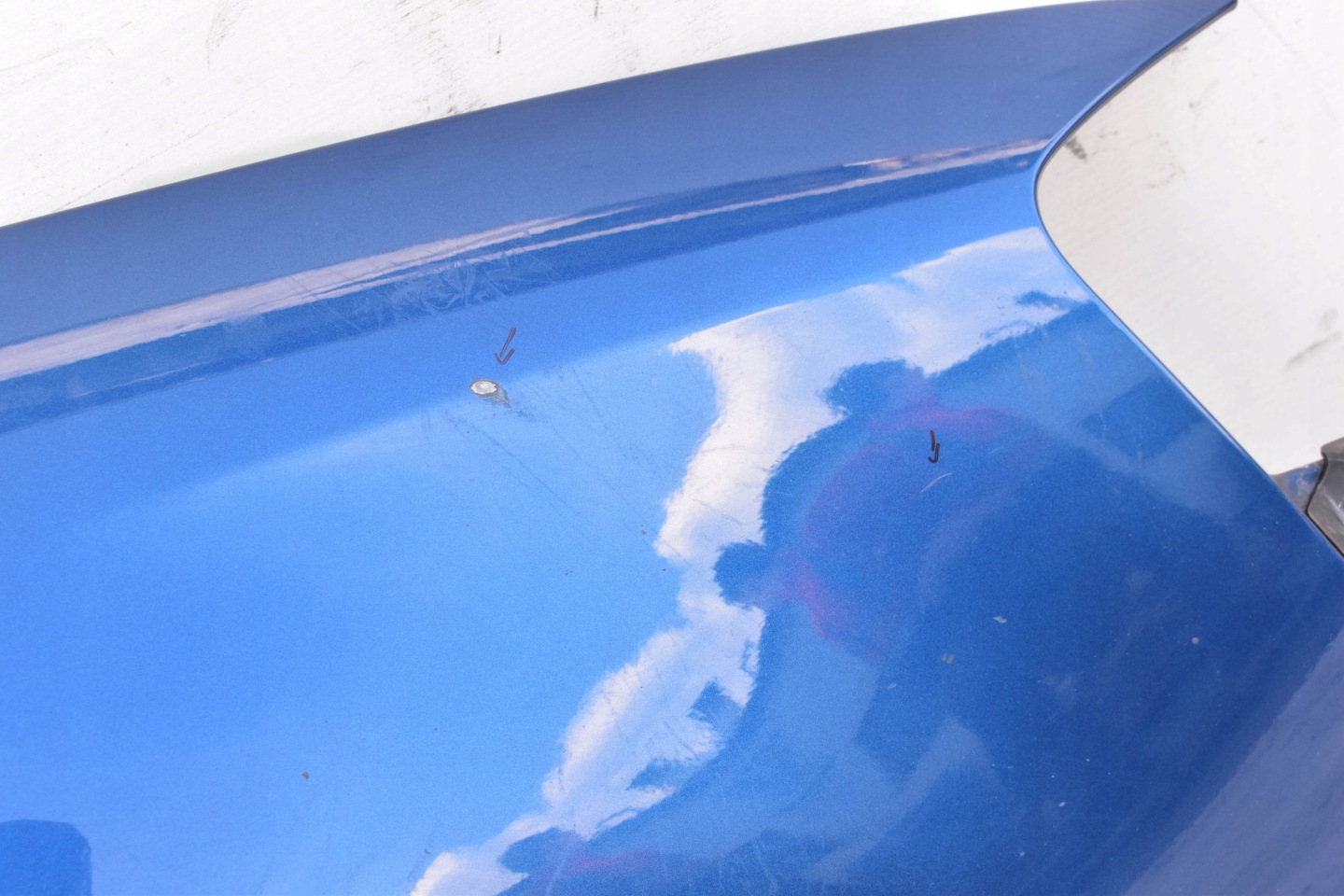 fender right front VOLKSWAGEN PASSAT B6 colour lakieru: LC5C