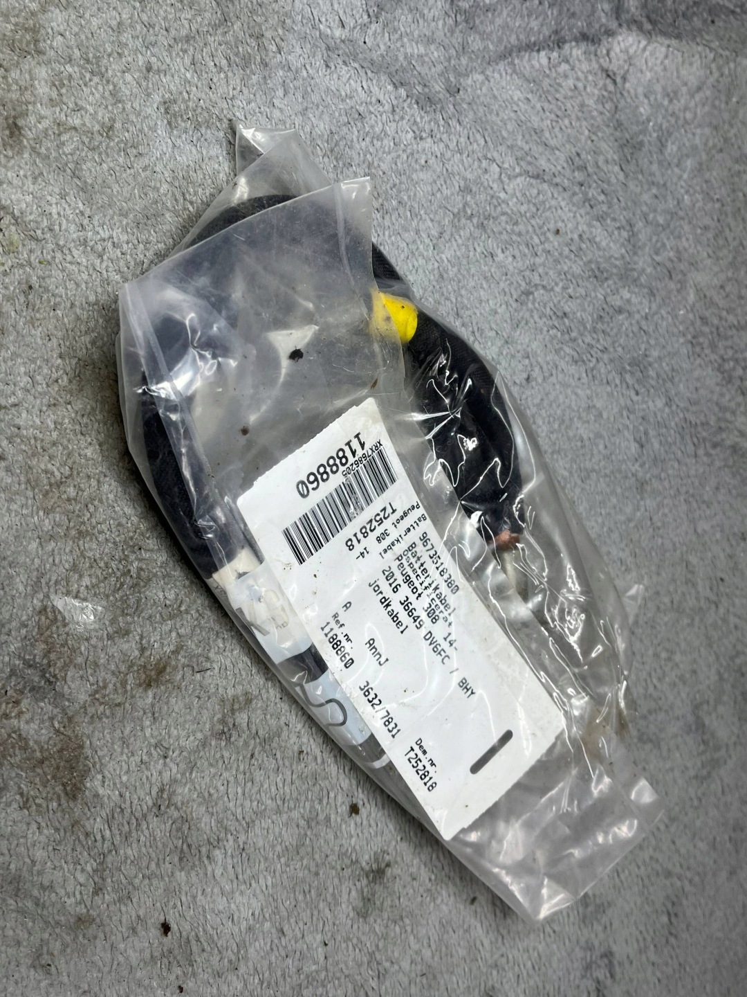 Batteriemanagement Sensor Peugeot 308 9673518380