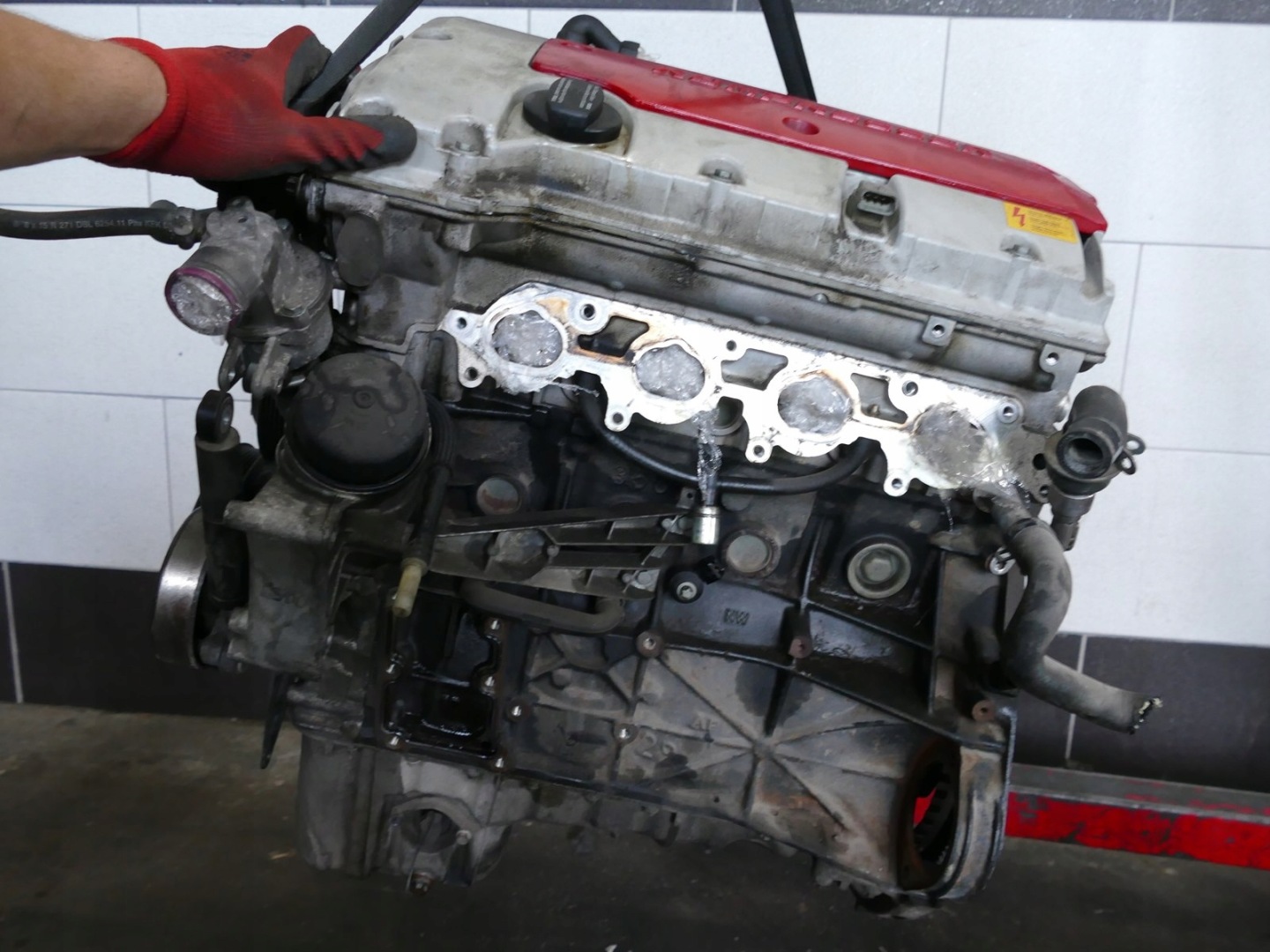 MERCEDES SLK R170 2.0 compressor; engine 130tyskm
